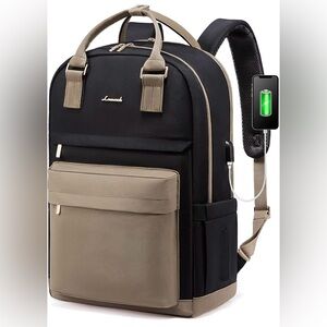 Laptop Backpack 17.3 Inch Laptop Bag with USB Port Waterproof Travel Bookbag